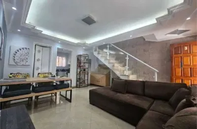Casa em condomínio fechado com 3 quartos à venda na rua vitória, 124, vila adelaide perella, guarulhos, 129 m2 por r$ 670.000
