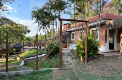 Chácara / sítio com 5 quartos à venda na rua grafite, 21, chácaras copaco, arujá, 3500 m2 por r$ 1.600.000