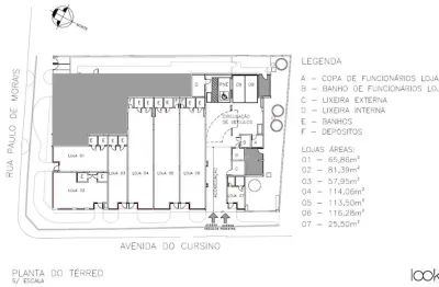 Ponto comercial à venda na avenida do cursino, 3808, saúde, são paulo, 114 m2 por r$ 847.000