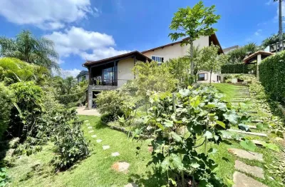 Casa em condomínio fechado com 4 quartos à venda na rua antônio francisco lisboa, 166, jardim indaiá, embu das artes, 445 m2 por r$ 2.150.000