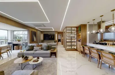 Apartamento de 132m², 04 dormitórios, 02 suítes 02 vagas - unique green emerald - entrega março/2025