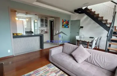 Cobertura com 4 quartos à venda na rua leopoldina cardoso, 418, dona clara, belo horizonte por r$ 730.000