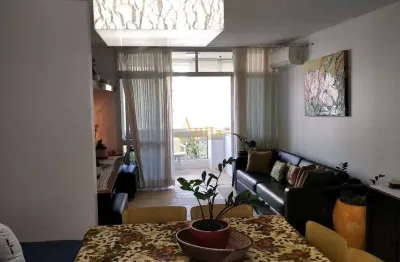 Apto 3 dorms., vista para o mar, 2 vagas, lazer, enseada