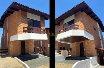 Casa triplex, 4 suítes, vista mar, lazer, 2 vagas, enseada