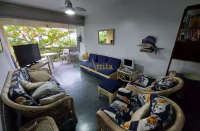 Apartamento com 4 quartos para alugar na Rua Argentina, 307, Enseada, Guarujá
