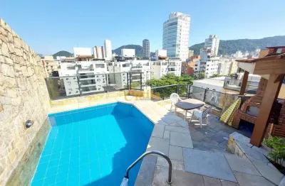 Cobertura com 2 quartos à venda na Rua Chile, 185/225, Enseada, Guarujá