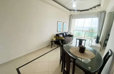 Apto reformado, frente praia pitangueiras, 1 dorm., sacada