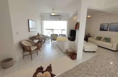Cobertura duplex, pé na areia com vista para o mar, 3 suítes
