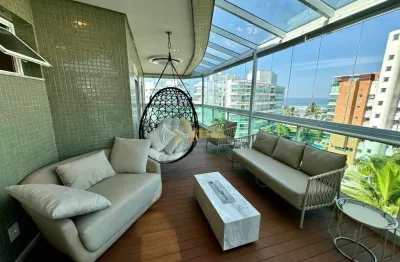 Cobertura de alto padrão com vista para mar 3 dorms. - módulo 7