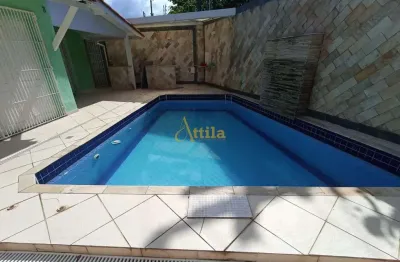 Casa térrea, 150mts praia, 4 dorms., lazer, enseada