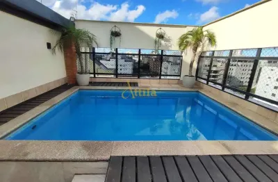 Cobertura com 3 quartos, enseada, guarujá - r$ 550 mil, cod: 6361