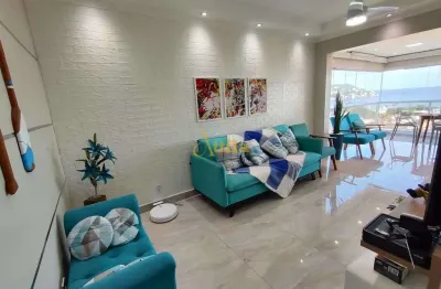 Apto 2 quartos, vista livre para o mar, lazer completo, 2 vagas