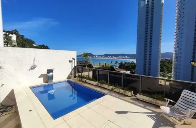 Cobertura vista mar, 3 quartos, lazer total, 2 vagas, enseada