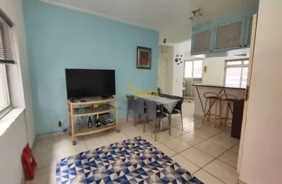 Apartamento com 2 quartos, enseada, guarujá - r$ 280 mil, cod: 6321