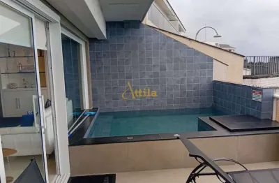 Cobertura com 4 quartos, morro sorocotuba, guarujá - r$ 2.6 mi, cod: 6683