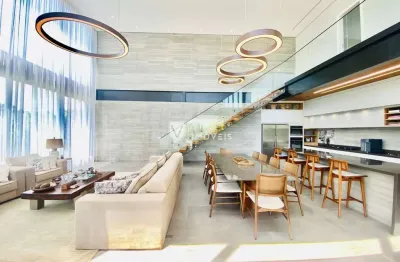 Casa com 4 dormitórios à venda, 450 m² por r$ 6.499.000,00 - condomínio residencial porto são pedro - porto feliz/sp