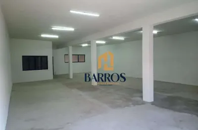 Ótimo salão comercial - centro - 192mt² - 2 wc - 1 escritório