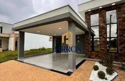 Casa à venda 3 dormitórios, 140m² - condomínio àgape, bairro campestre - piracicaba/sp