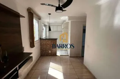 Apartamento á venda 2 dormitórios, 47m2 - bairro monte líbano, residencial jardins do sol - piracicaba/sp