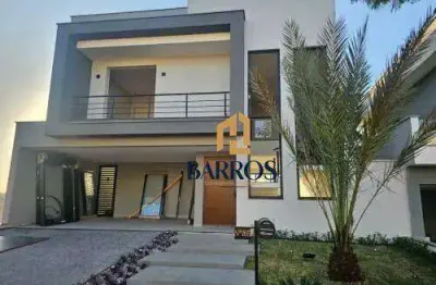 Casa sobrado á venda 3 dorm, 283m2 - santa rosa res. villa bela vista - reserva jequitibá - piracicaba/sp