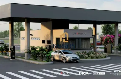 Terreno á venda no condomínio terramerica, no bairro taquaral, em piracicaba/sp - 200 m2