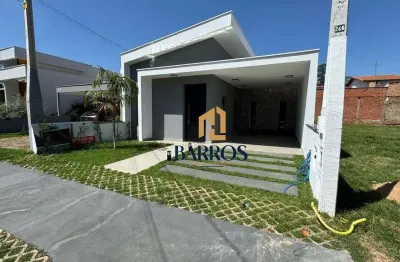 Casa térrea á venda em condomínio, 3 dorm, 132 m² água branca - piracicaba/sp