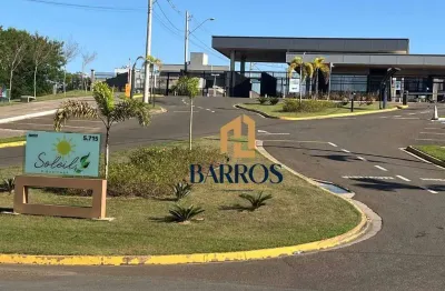 Terreno no condomínio soleil, 300 m², bairro bongue, piracicaba / sp