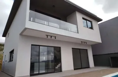 Linda casa casa a venda no bairro condomínio residencial euroville ii, em bragança paulista