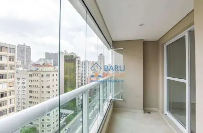 Apartamento para alugar, 39 m² por r$ 4.077,19/mês - vila buarque - são paulo/sp