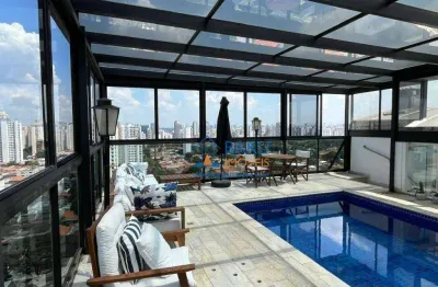 Cobertura com 4 dormitórios à venda, 594 m² - campo belo - são paulo/sp