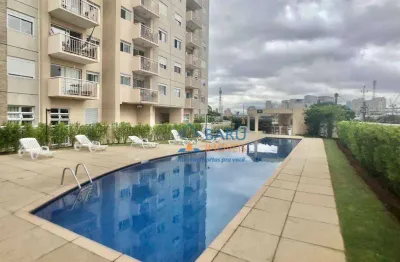 Apartamento com 2 dormitórios para alugar, 64 m² por r$ 3.827,61/mês - barra funda - são paulo/sp