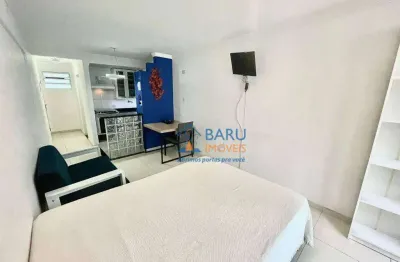 Kitnet com 1 dormitório à venda, 27 m² por r$ 260.000,00 - santa cecília - são paulo/sp