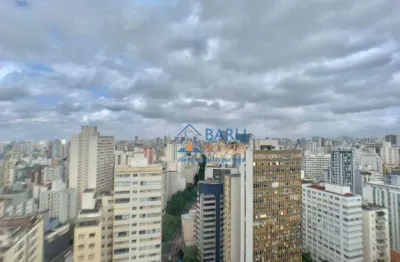 Kitnet com 1 dormitório, 33 m² - venda por r$ 400.000,00 ou aluguel por r$ 3.663,46/mês - higienópolis - são paulo/sp