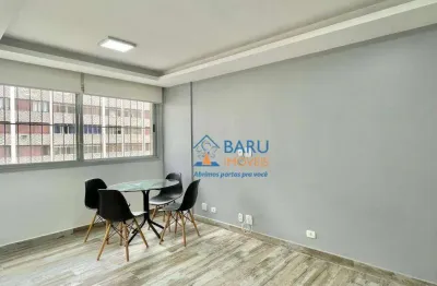 Apartamento para alugar, 42 m² por r$ 4.349,00 - higienópolis - são paulo/sp