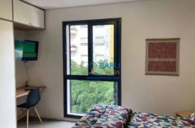 Apartamento com 1 dormitório à venda, 30 m² - santa cecília - são paulo/sp