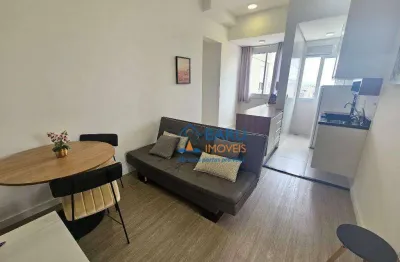 Apartamento com 1 dormitório mobiliado, para alugar, 35 m² por R$ 4.242/mês - Higienópolis - São Paulo/SP