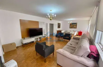 Apartamento com 3 dormitórios à venda, 190 m² por r$ 1.800.000,00 - santa cecília - são paulo/sp