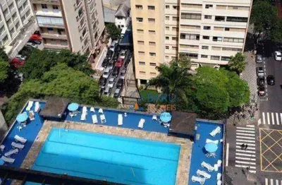 Apartamento com 1 dormitório à venda, 34 m² por r$ 300.000,00 - santa cecília - são paulo/sp