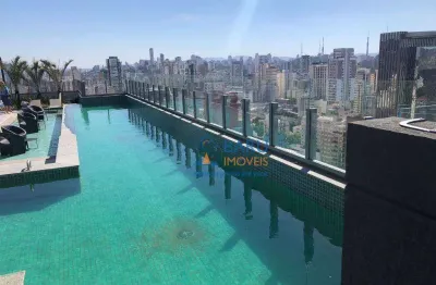 Apartamento com 1 dormitório à venda, 30 m² - pinheiros - são paulo/sp