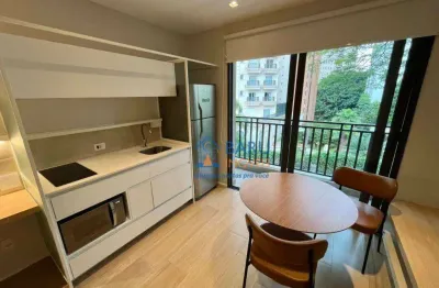 Studio com 1 dormitório para alugar, 32 m² por r$ 6.560,00/mês - higienópolis - são paulo/sp