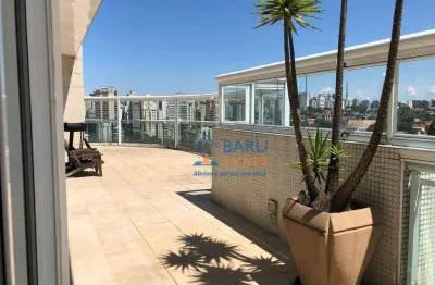 Cobertura com 4 dormitórios à venda, 847 m² por r$ 10.000.000,00 - perdizes - são paulo/sp