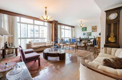 Apartamento com 4 dormitórios à venda, 365 m² por r$ 3.740.000 - higienópolis - são paulo/sp