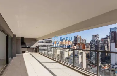Apartamento com 4 dormitórios à venda, 162 m² por r$ 3.700.000 - pinheiros - são paulo/sp
