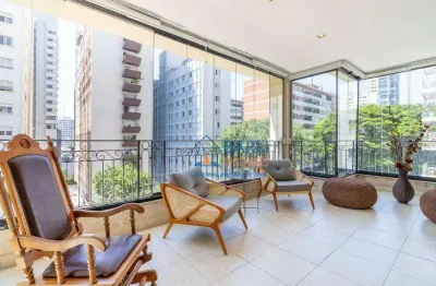 Apartamento com 4 dormitórios à venda, 304 m² por r$ 4.600.000 - higienópolis - são paulo/sp