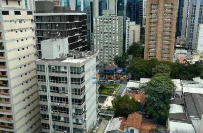 Apartamento com 1 dormitório para alugar, 98 m² por r$ 8.515,00/mês - itaim - são paulo/sp