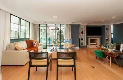 Apartamento com 3 dormitórios à venda, 235 m² por r$ 2.990.000 - moema pássaros - são paulo/sp