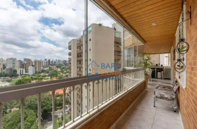 Apartamento com 4 dormitórios à venda, 380 m² por r$ 3.850.000 - perdizes - são paulo/sp