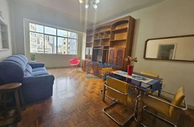 Apartamento mobiliado para locação em Santa Cecília – 81 m²/ 2 dormitorios