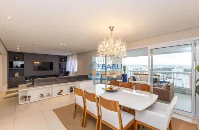 Apartamento com 3 dormitórios à venda, 186 m² por r$ 3.700.000 - vila leopoldina - são paulo/sp