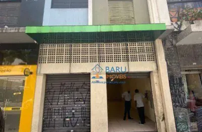 Loja para alugar, 123 m² por r$ 25.909/mês - centro histórico de são paulo - são paulo/sp